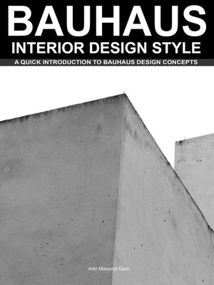 cover image of Bauhaus Interior Design Style